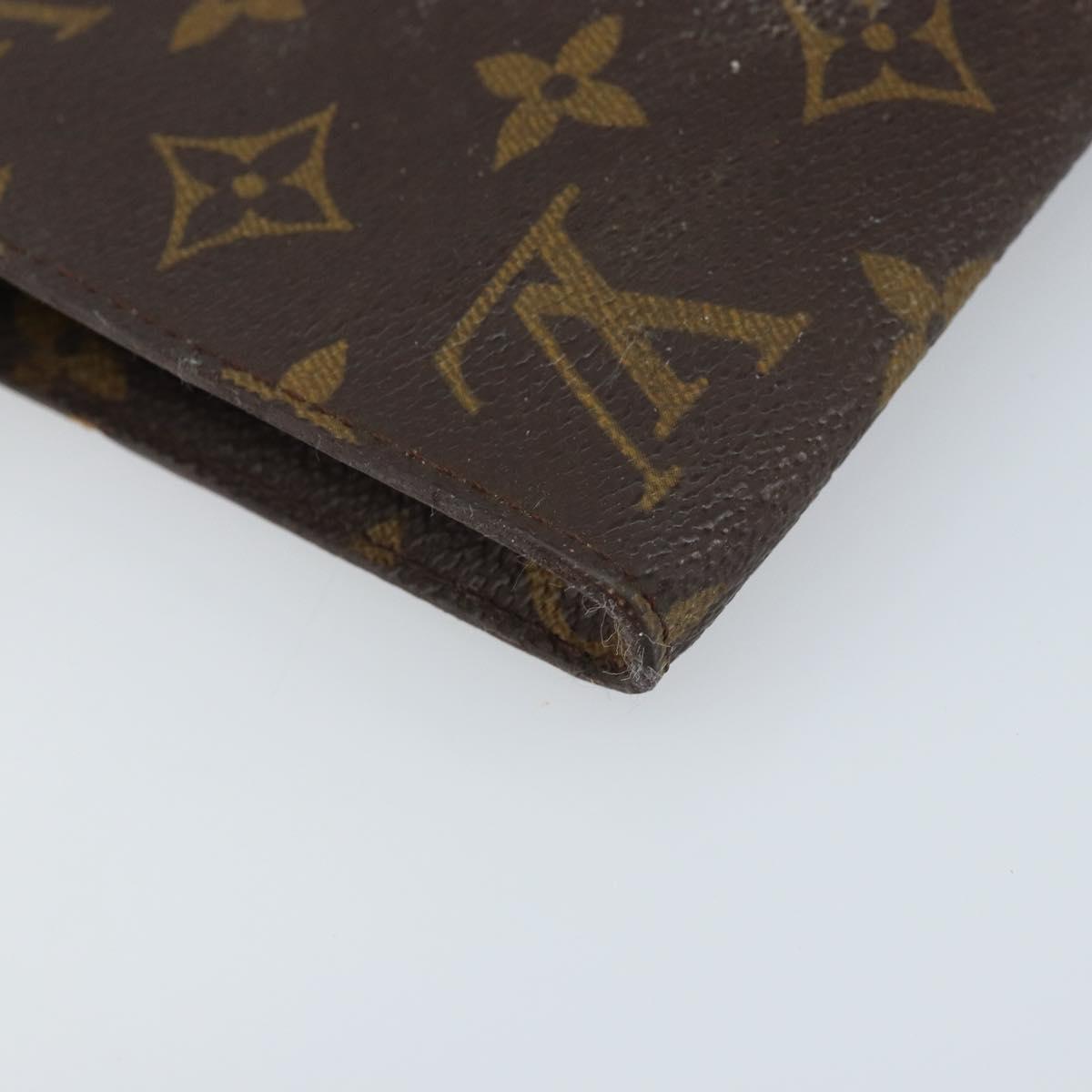LOUIS VUITTON Monogram Bucket GM Accessory Pouch LV Auth th6620