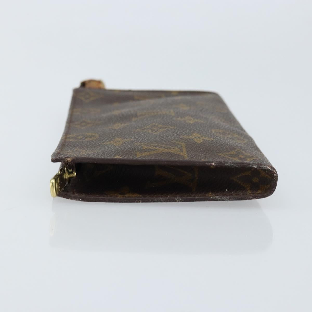 LOUIS VUITTON Monogram Bucket GM Accessory Pouch LV Auth th6620