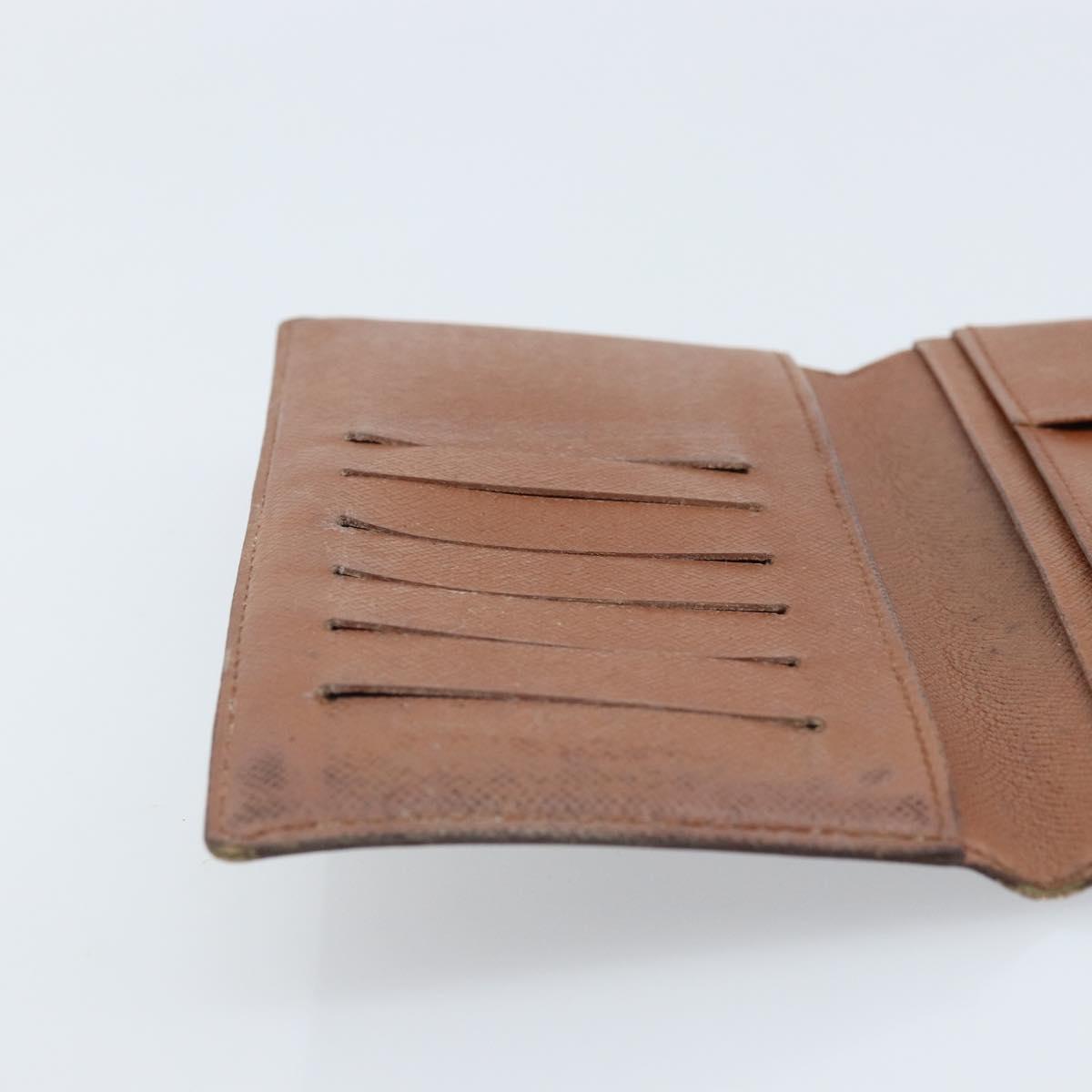 LOUIS VUITTON Monogram Porte Valeurs Cartes Credit Wallet M61823 Auth th6621