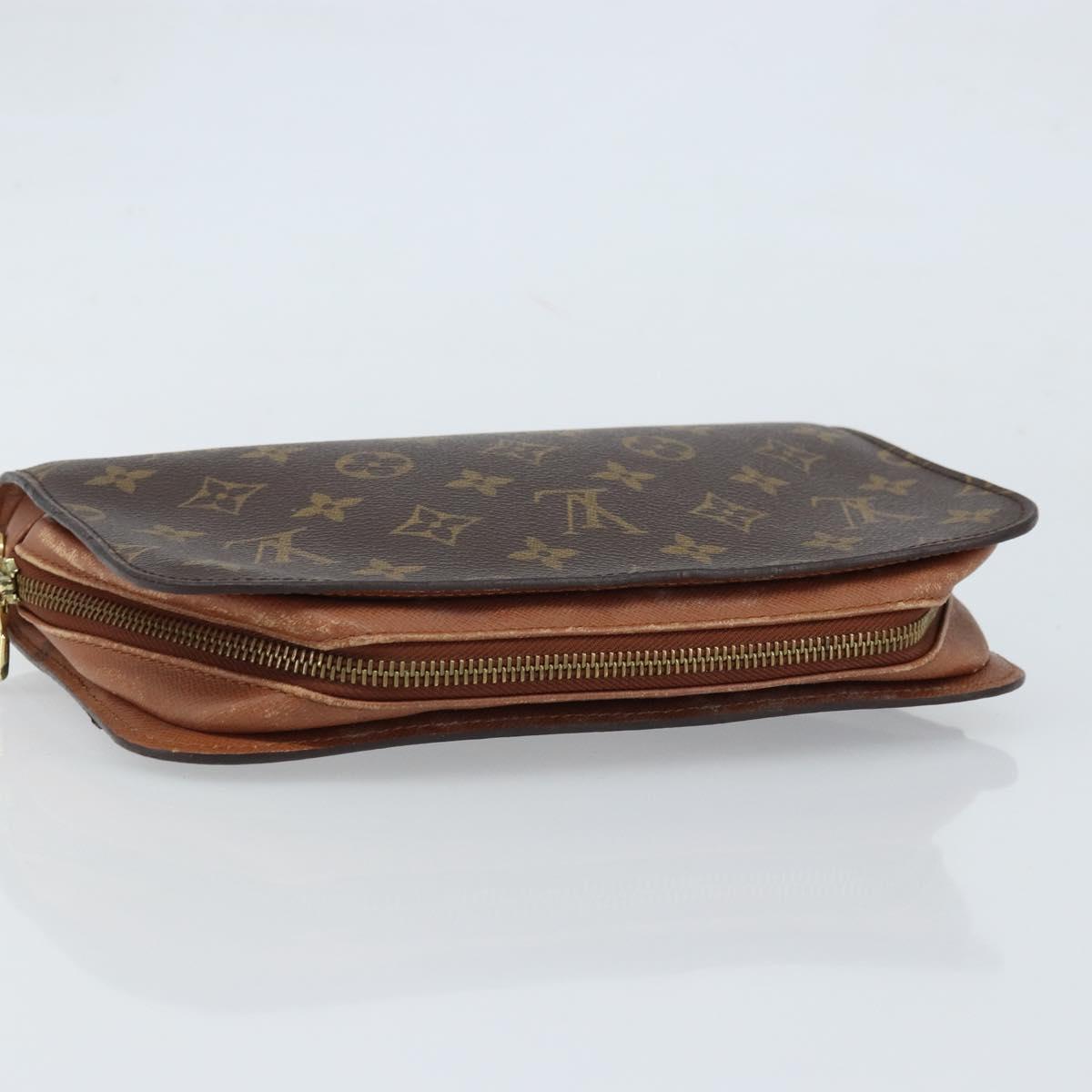LOUIS VUITTON Monogram Orsay Clutch Bag M51790 LV Auth th6624