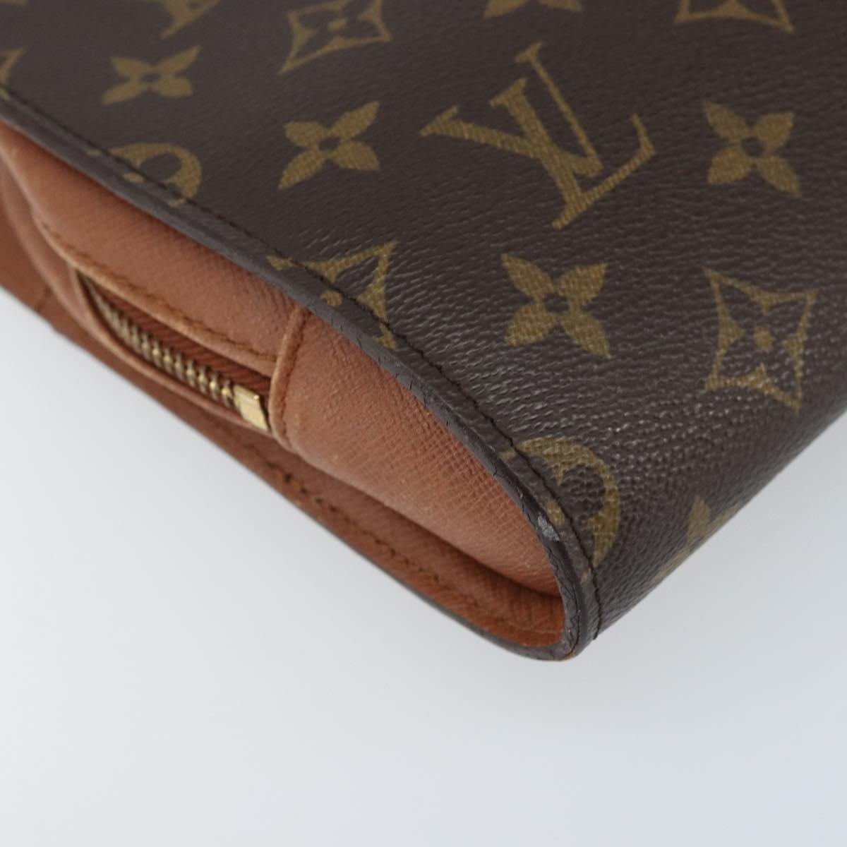 LOUIS VUITTON Monogram Orsay Clutch Bag M51790 LV Auth th6624