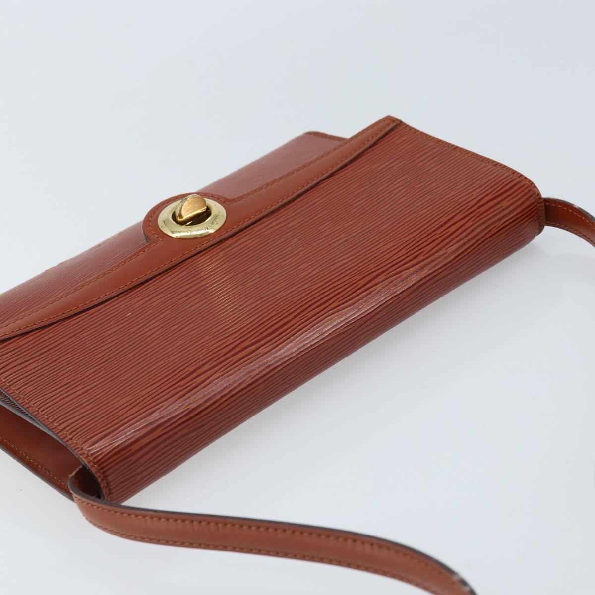 LOUIS VUITTON Epi Arsch Shoulder Bag 2Way Brown M52573 LV Auth th6628