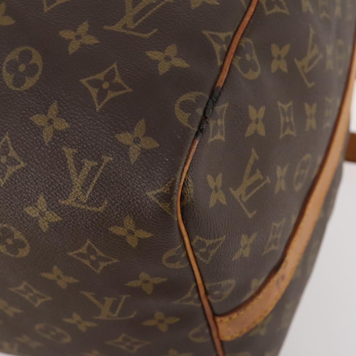LOUIS VUITTON Monogram Keepall Bandouliere 55 Boston Bag M41414 LV Auth th6635