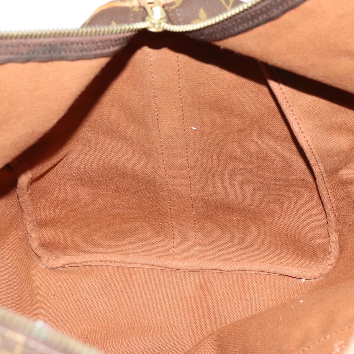 LOUIS VUITTON Monogram Keepall Bandouliere 55 Boston Bag M41414 LV Auth th6635