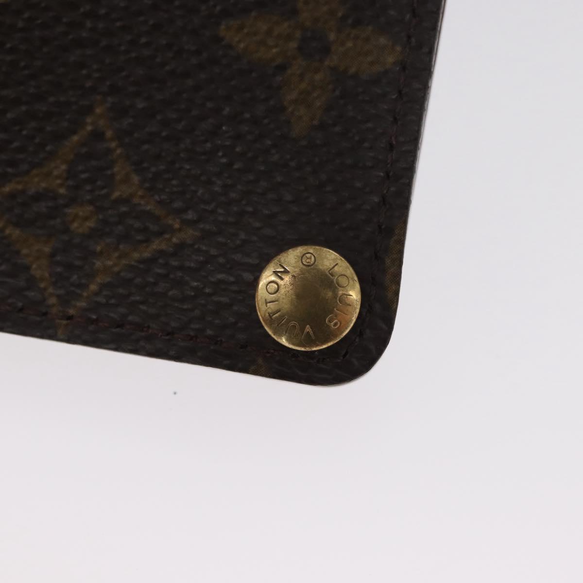 LOUIS VUITTON Monogram Porto Cartes Crdit Pression Card Case M60937 Auth th6641