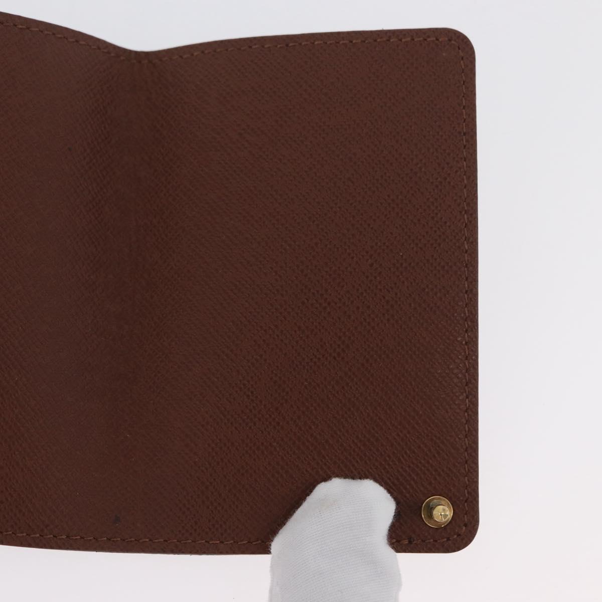 LOUIS VUITTON Monogram Porto Cartes Crdit Pression Card Case M60937 Auth th6641