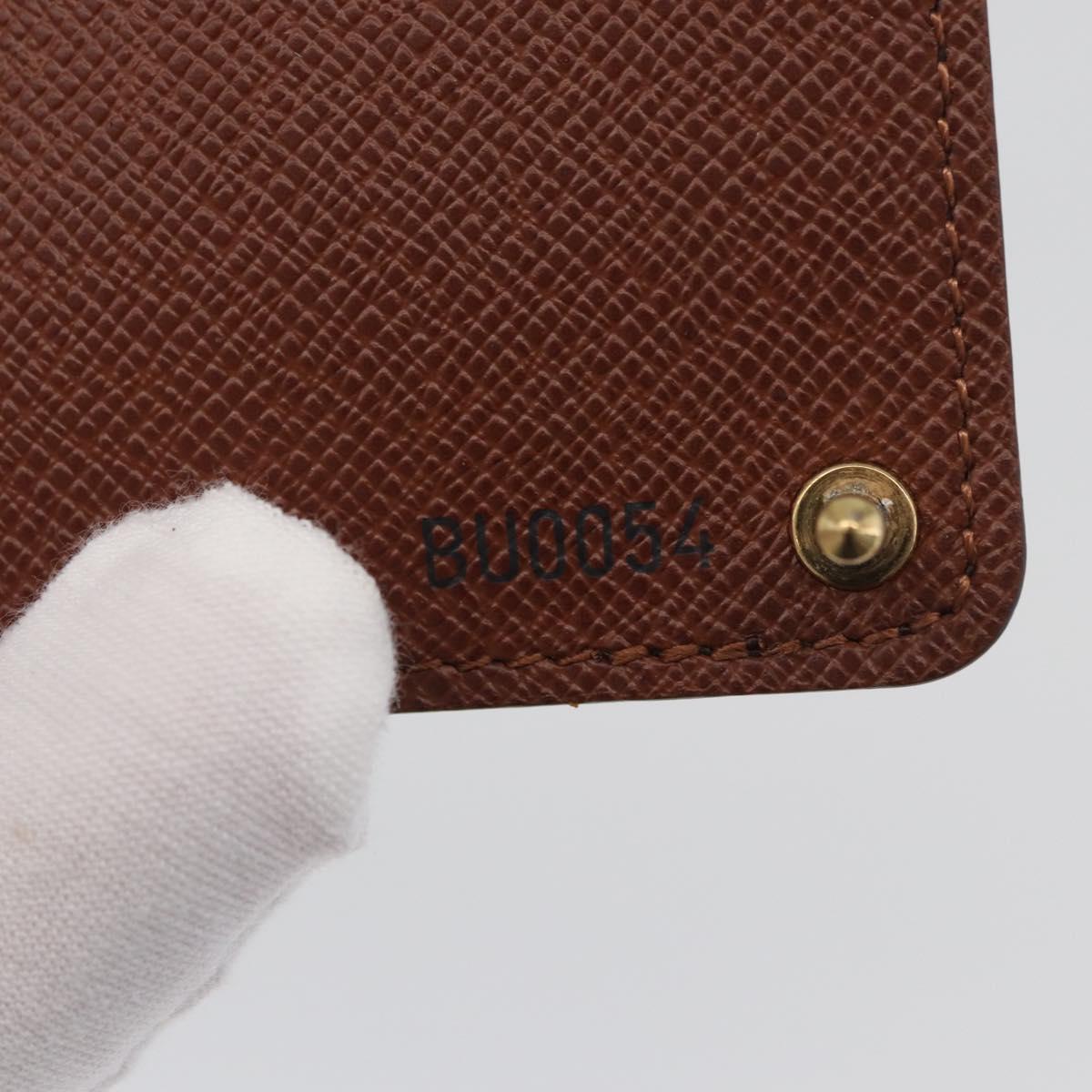 LOUIS VUITTON Monogram Porto Cartes Crdit Pression Card Case M60937 Auth th6641