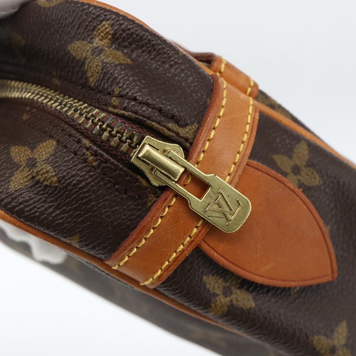 LOUIS VUITTON Monogram Compiegne 28 Clutch Bag M51845 LV Auth th6647