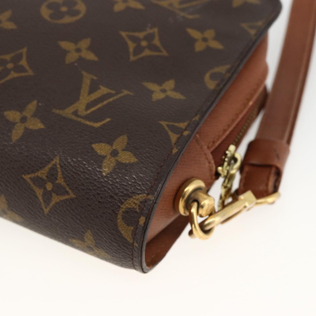 LOUIS VUITTON Monogram Orsay Clutch Bag M51790 LV Auth th6654