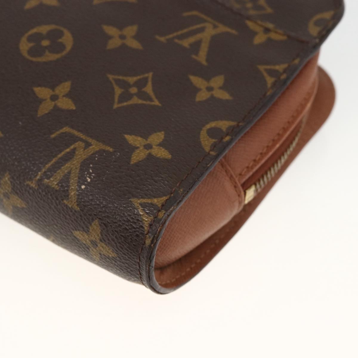 LOUIS VUITTON Monogram Orsay Clutch Bag M51790 LV Auth th6654