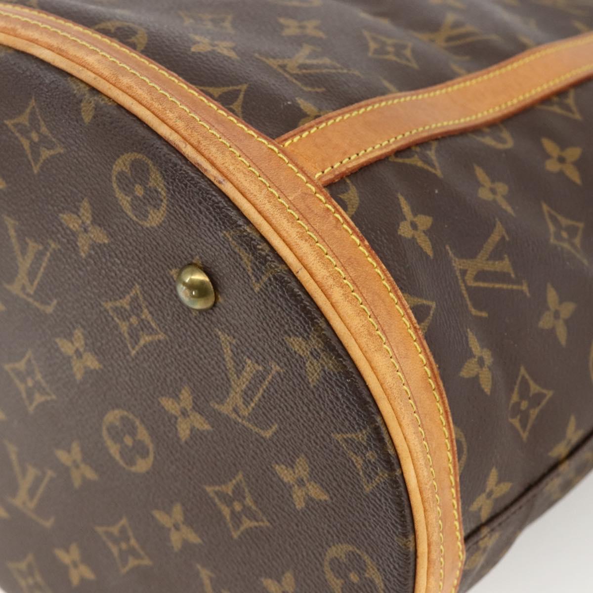 LOUIS VUITTON Monogram Bucket GM Shoulder Bag M42236 LV Auth th6659