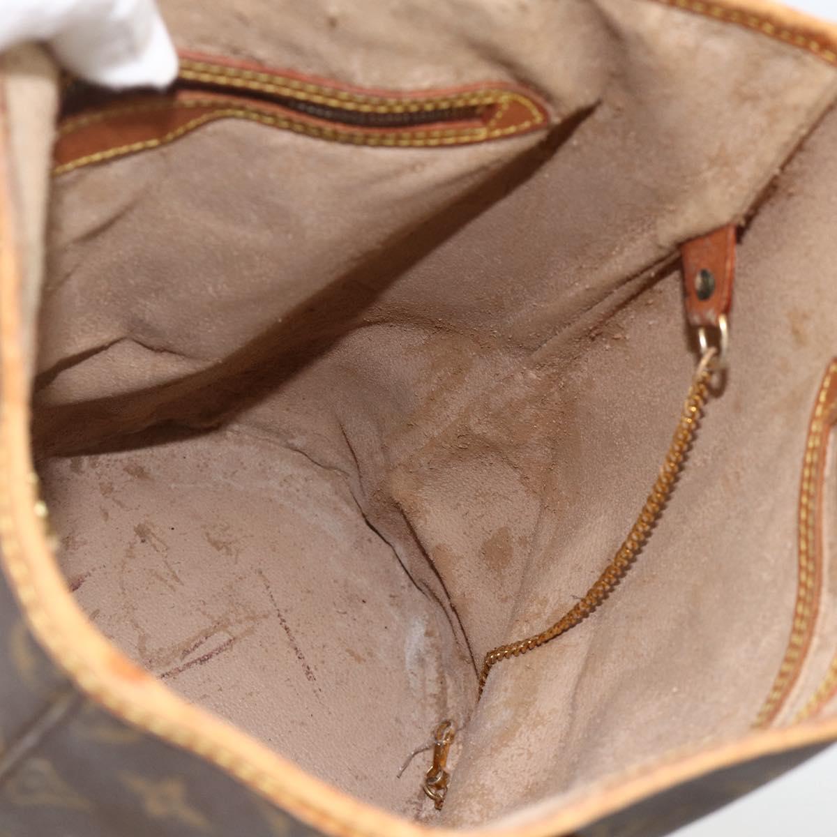 LOUIS VUITTON Monogram Bucket GM Shoulder Bag M42236 LV Auth th6659