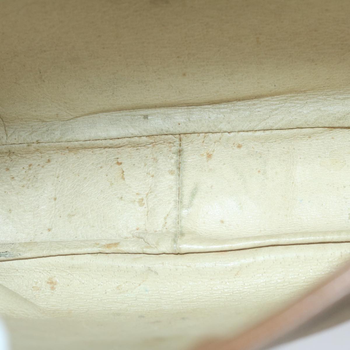 GUCCI Micro GG Canvas Shoulder Bag Beige Brown Auth ar9061