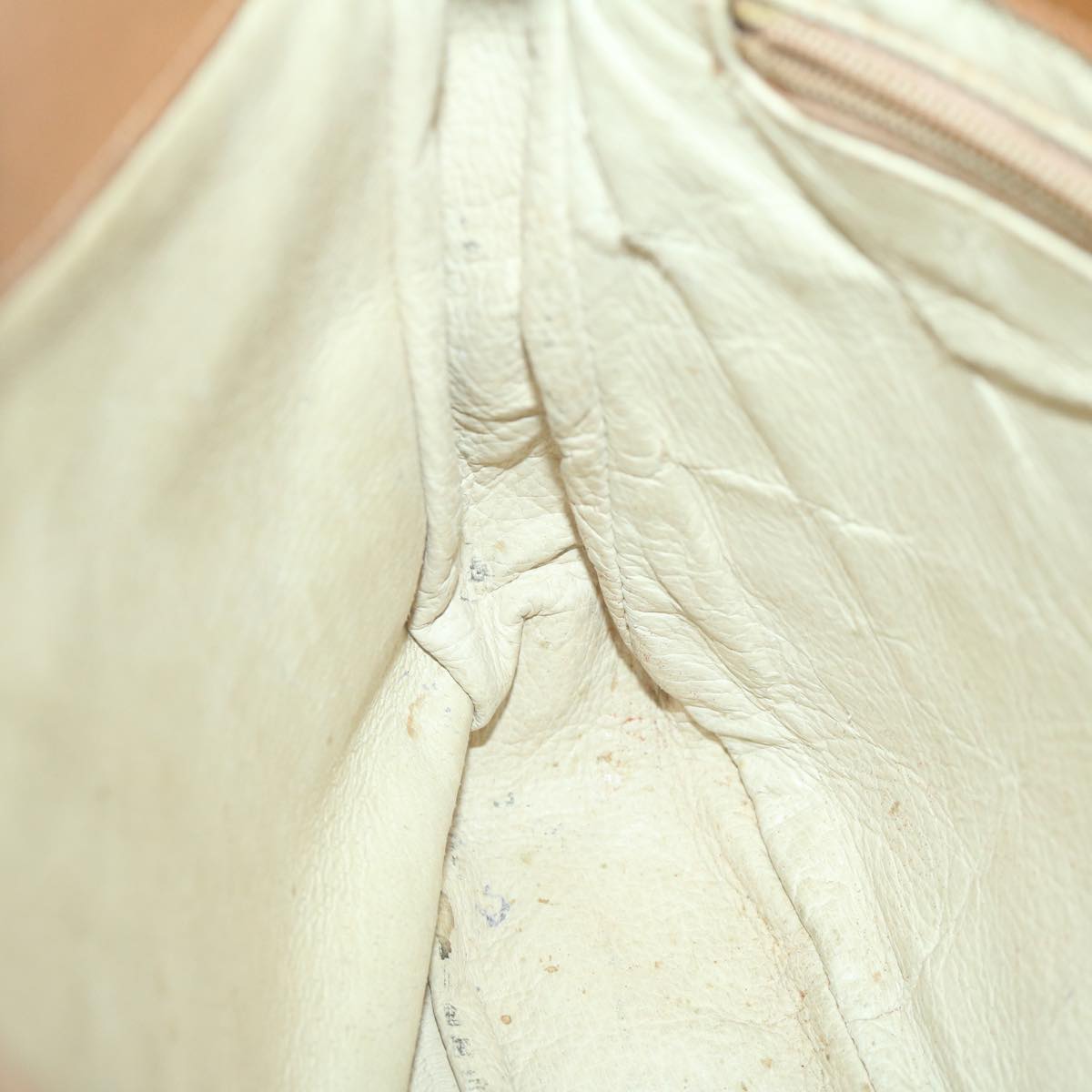 GUCCI Micro GG Canvas Shoulder Bag Beige Brown Auth ar9061