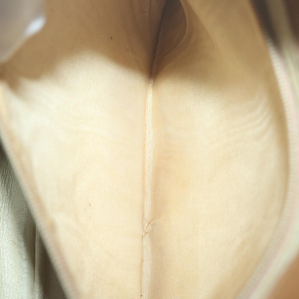 GUCCI Micro GG Canvas Shoulder Bag Beige Brown Auth ar9061