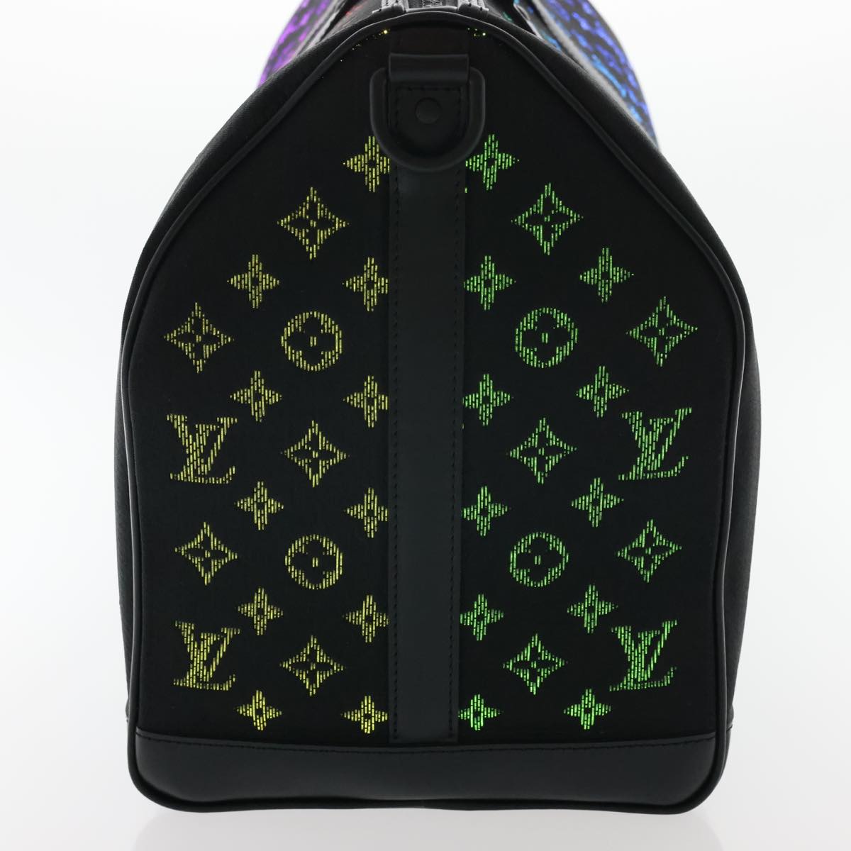LOUIS VUITTON Monogram Light Up Keepall Bandouliere 50 Boston M44770 Auth 32711SM