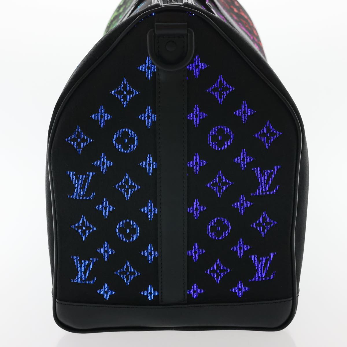 LOUIS VUITTON Monogram Light Up Keepall Bandouliere 50 Boston M44770 Auth 32711SM