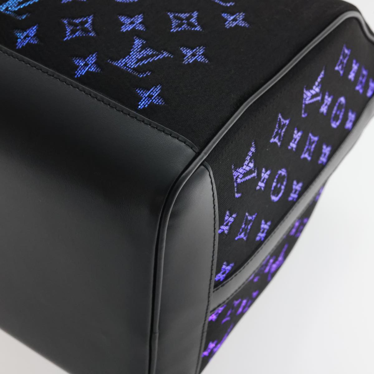 LOUIS VUITTON Monogram Light Up Keepall Bandouliere 50 Boston M44770 Auth 32711SM