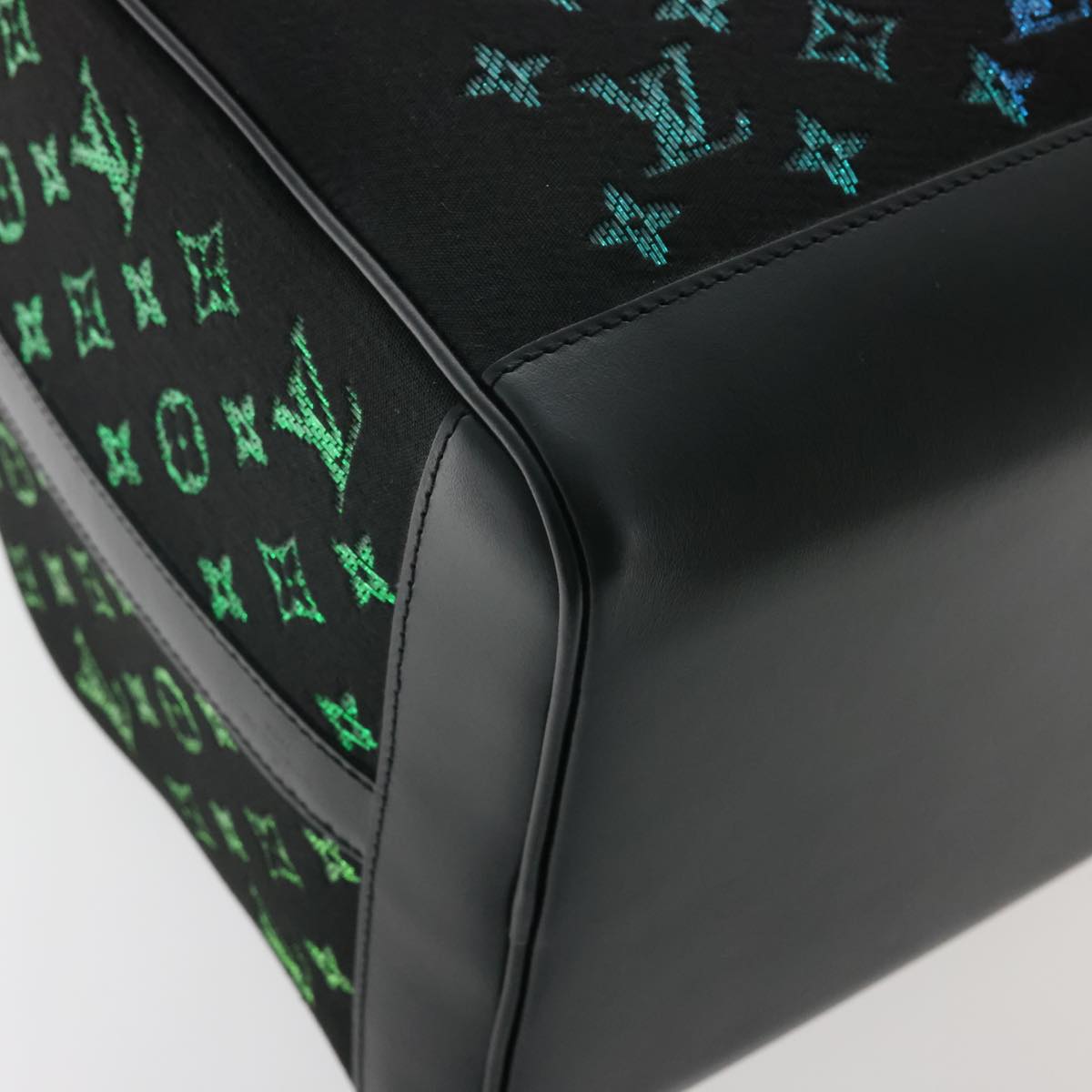 LOUIS VUITTON Monogram Light Up Keepall Bandouliere 50 Boston M44770 Auth 32711SM
