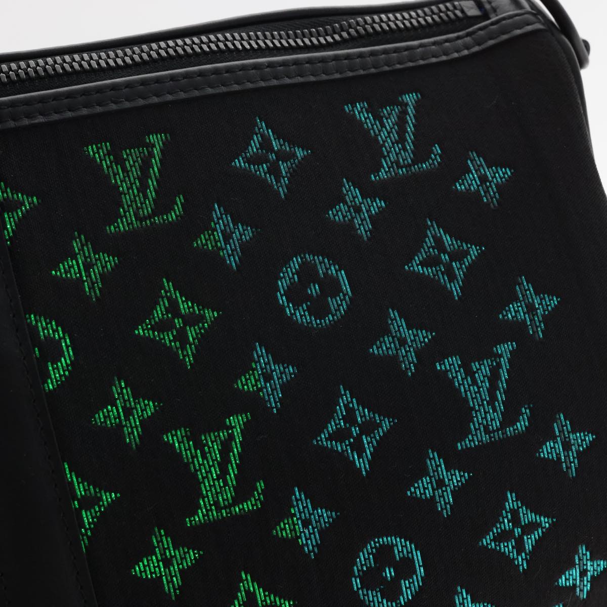 LOUIS VUITTON Monogram Light Up Keepall Bandouliere 50 Boston M44770 Auth 32711SM