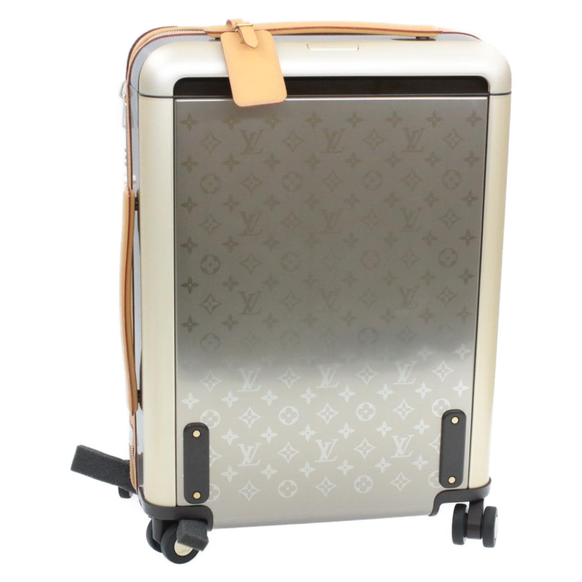LOUIS VUITTON Monogram Titanium Horizon 55 Roller Suitcase M41226 LV Auth ak157SM