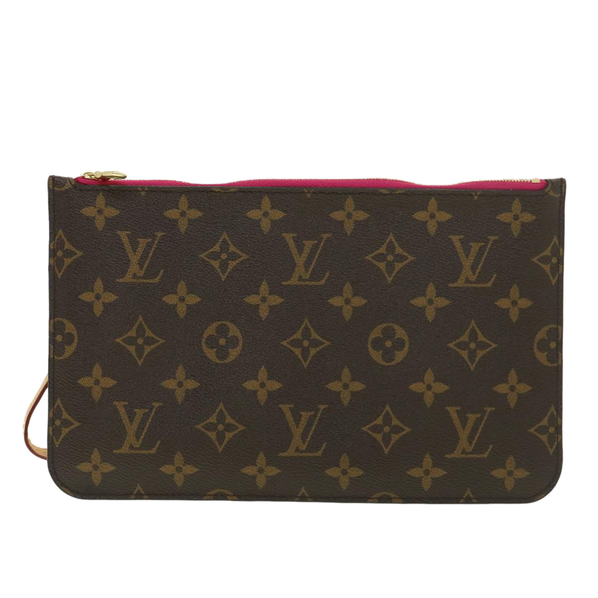 LOUIS VUITTON Monogram Neverfull MM Pouch Accessory Pouch LV Auth am4110