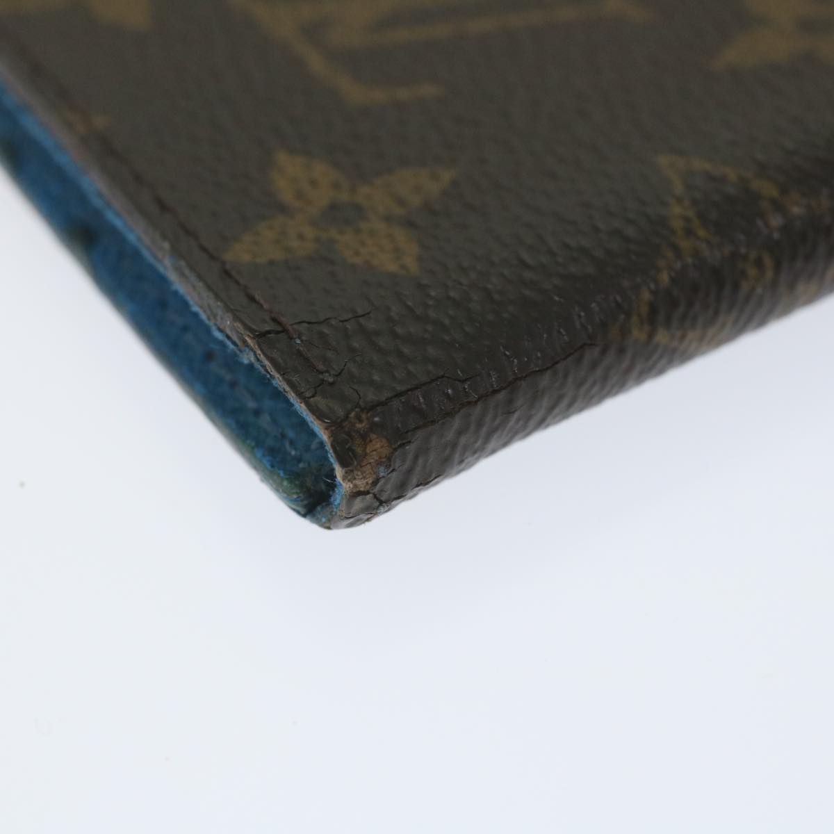 LOUIS VUITTON Monogram iPhone Case 4 Set Blue Pink LV Auth ti1305
