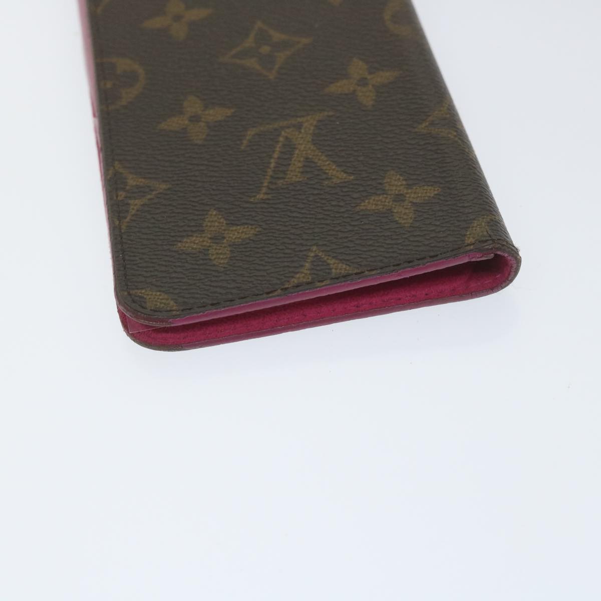 LOUIS VUITTON Monogram iPhone Case 4 Set Blue Pink LV Auth ti1305