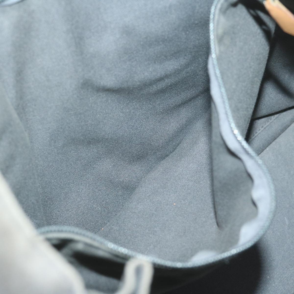 HERMES Fourre Tout MM Tote Bag Canvas Gray Auth ti1504
