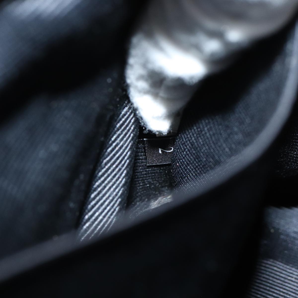 BURBERRY Nova Check Blue Label Shoulder Bag Black Auth ti1758