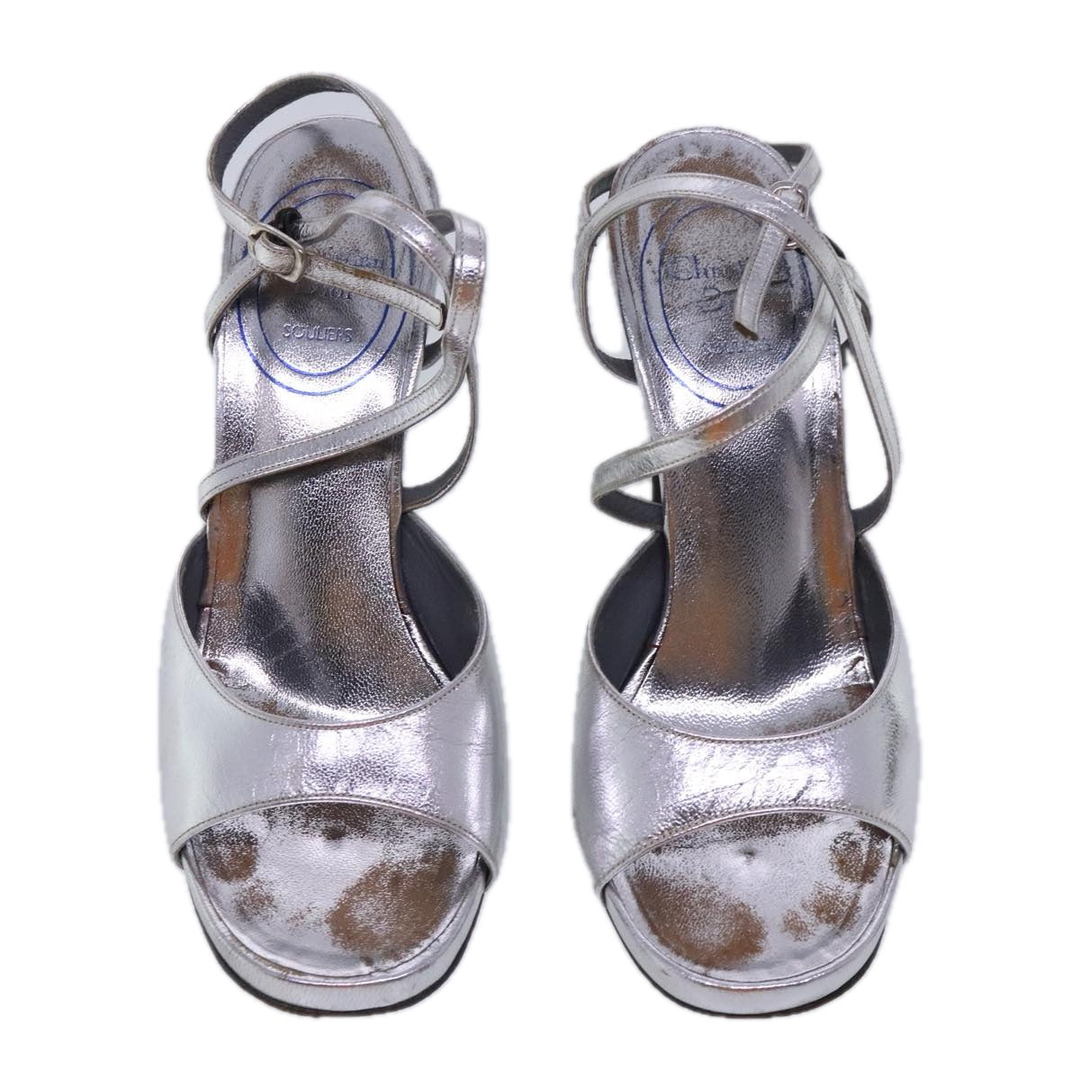 Christian Dior Gucci Shoes Suede Leather 3Set Purple Pink Auth ti2127