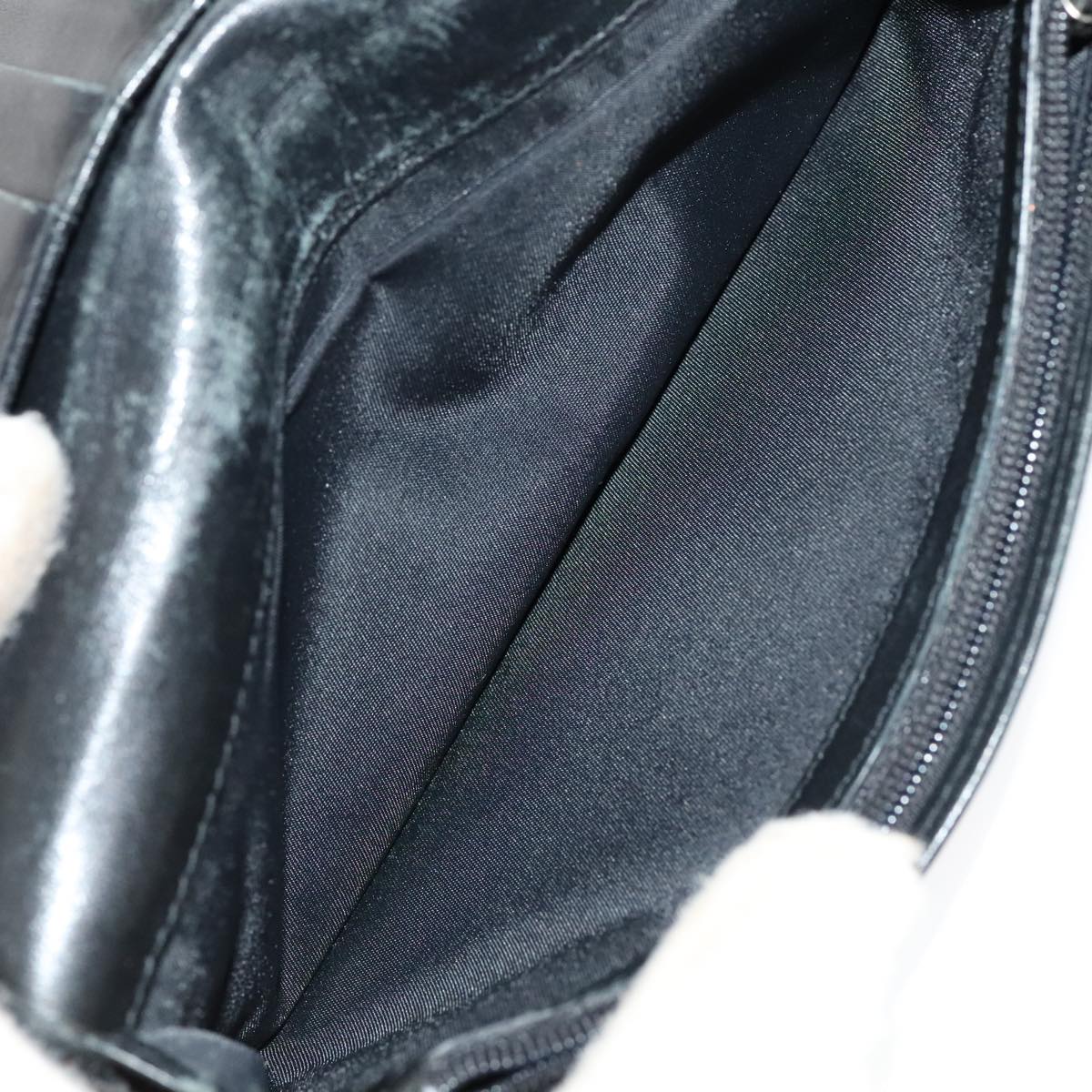 Christian Dior Trotter Canvas Wallet Enamel 3Set Beige Navy Bordeaux Auth ti2471