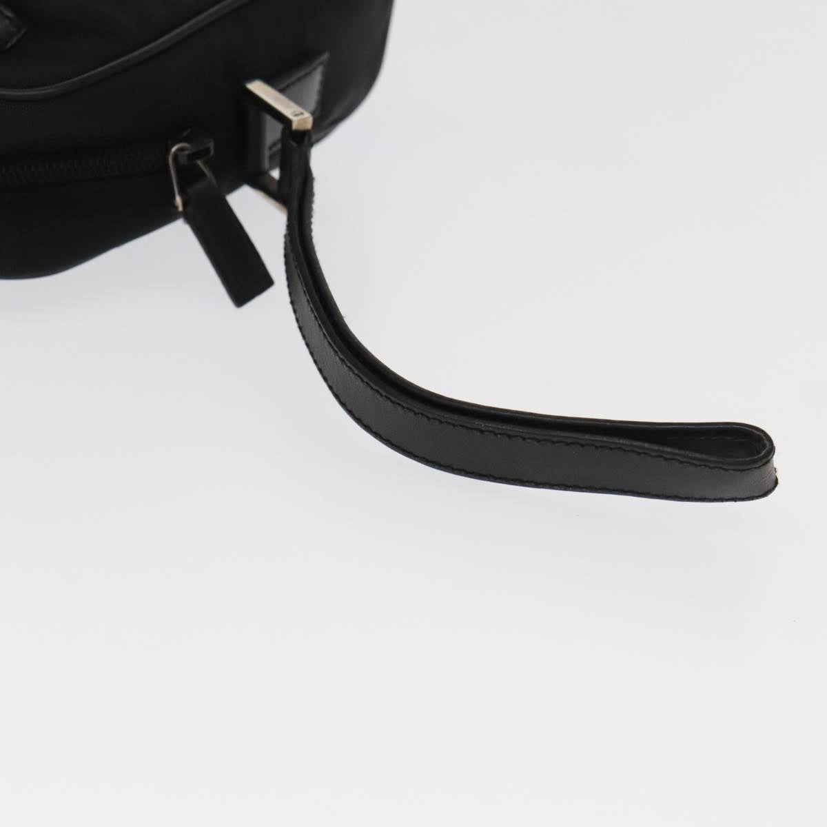 GUCCI GG Canvas Clutch Bag Leather 3 Set Black Auth ti2507