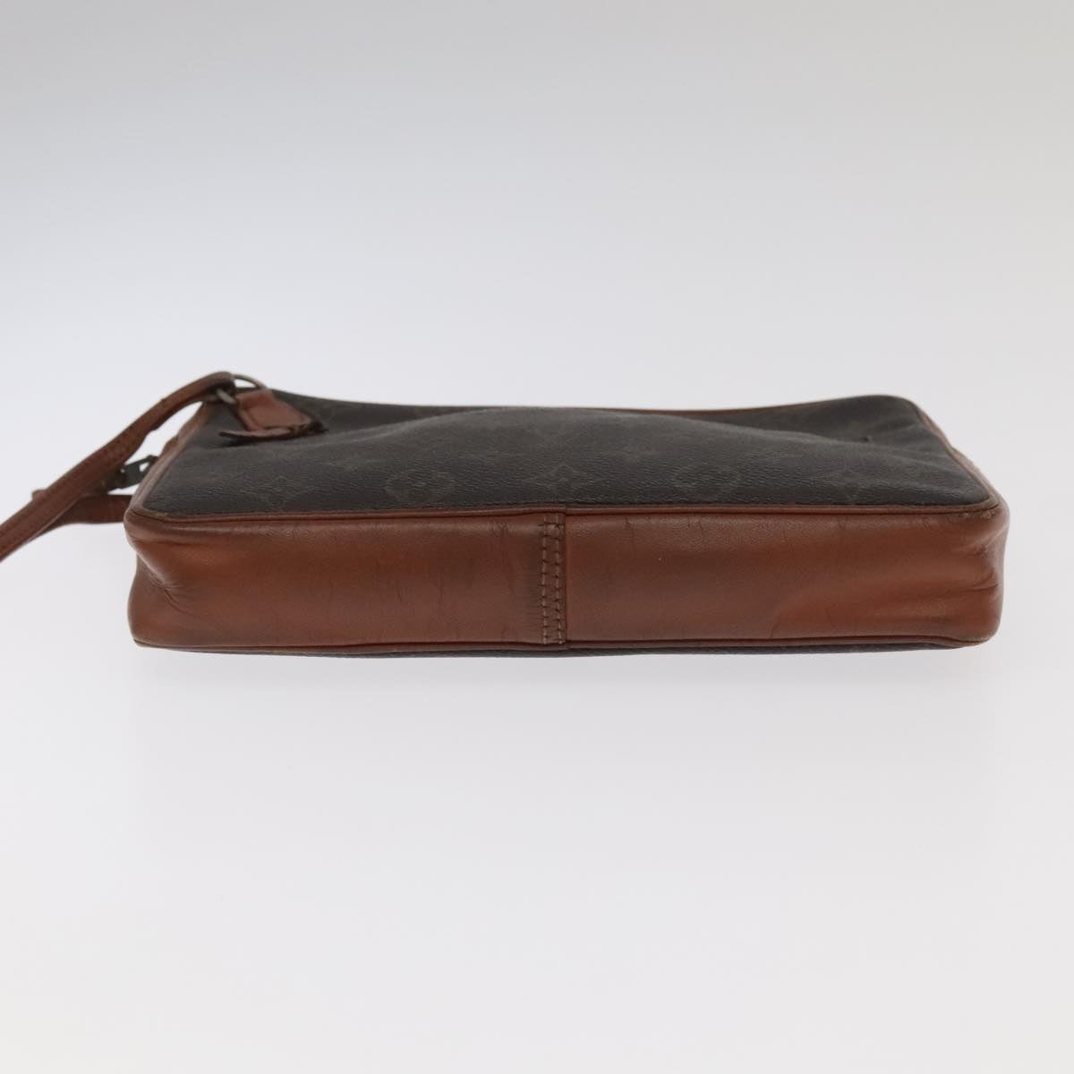 LOUIS VUITTON Monogram Clutch Bag 2 Set LV Auth ti2508