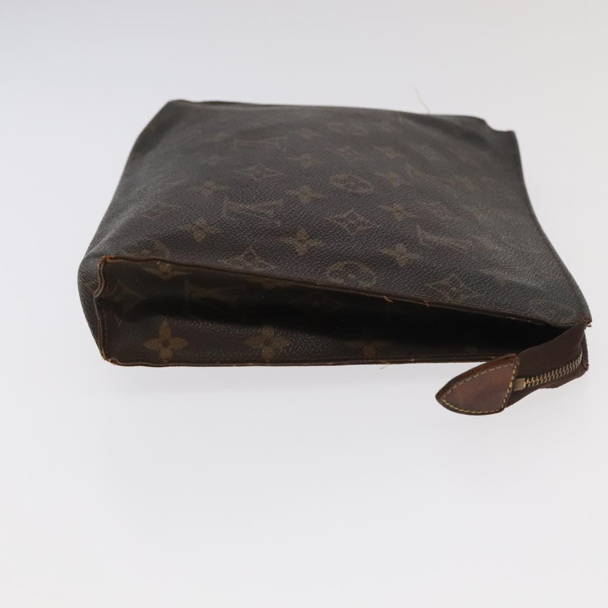 LOUIS VUITTON Monogram Clutch Bag 2 Set LV Auth ti2508