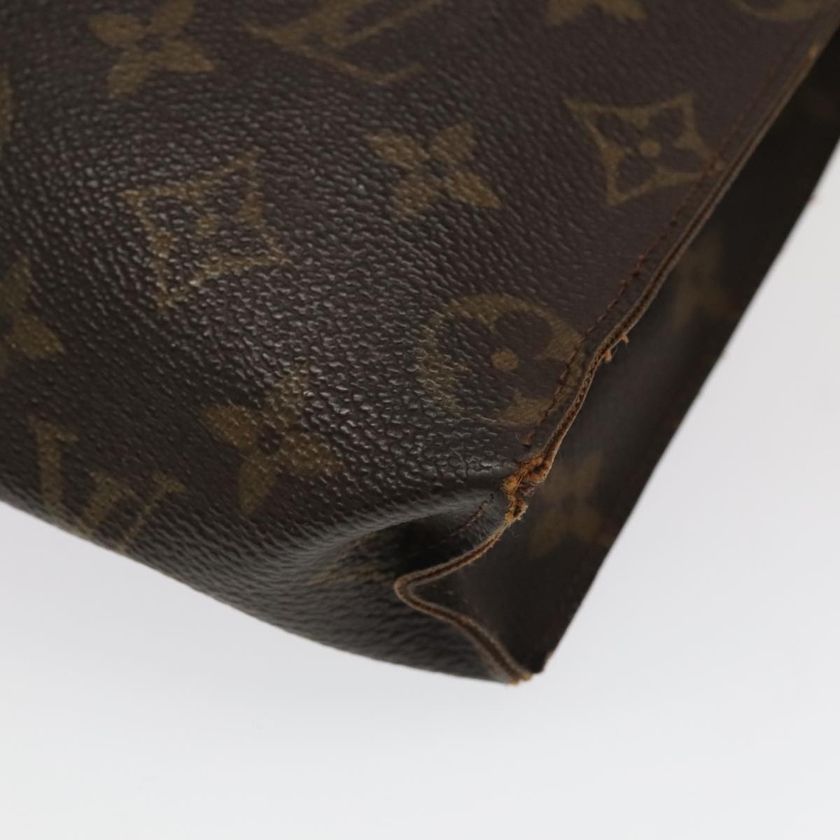 LOUIS VUITTON Monogram Clutch Bag 2 Set LV Auth ti2508