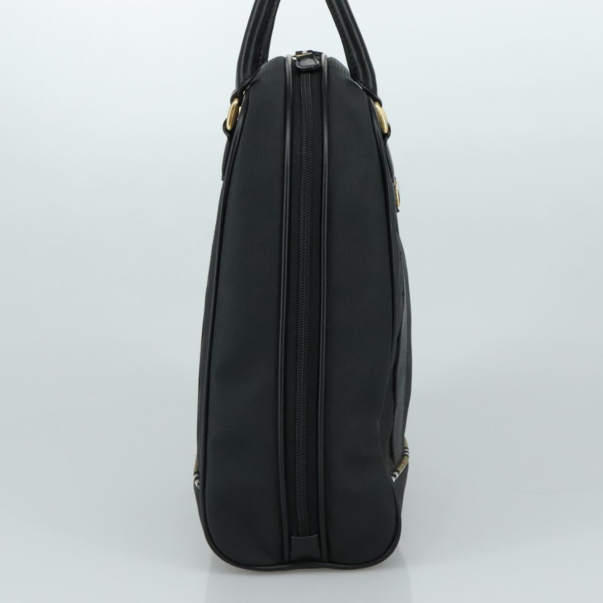 BURBERRY Golf Hand Bag Nylon Black Auth ti2520