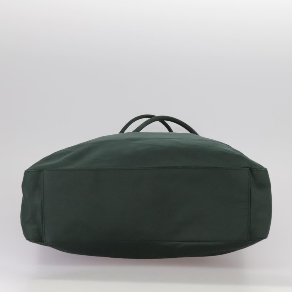 PRADA Tote Bag Nylon Green Auth ti2554