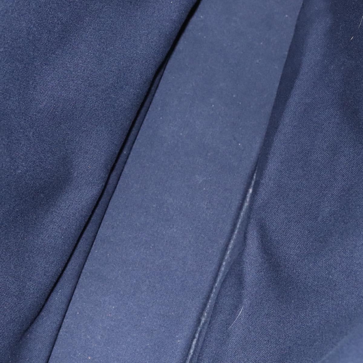 HERMES Fourre Tout MM Hand Bag Canvas Navy Auth ti2640