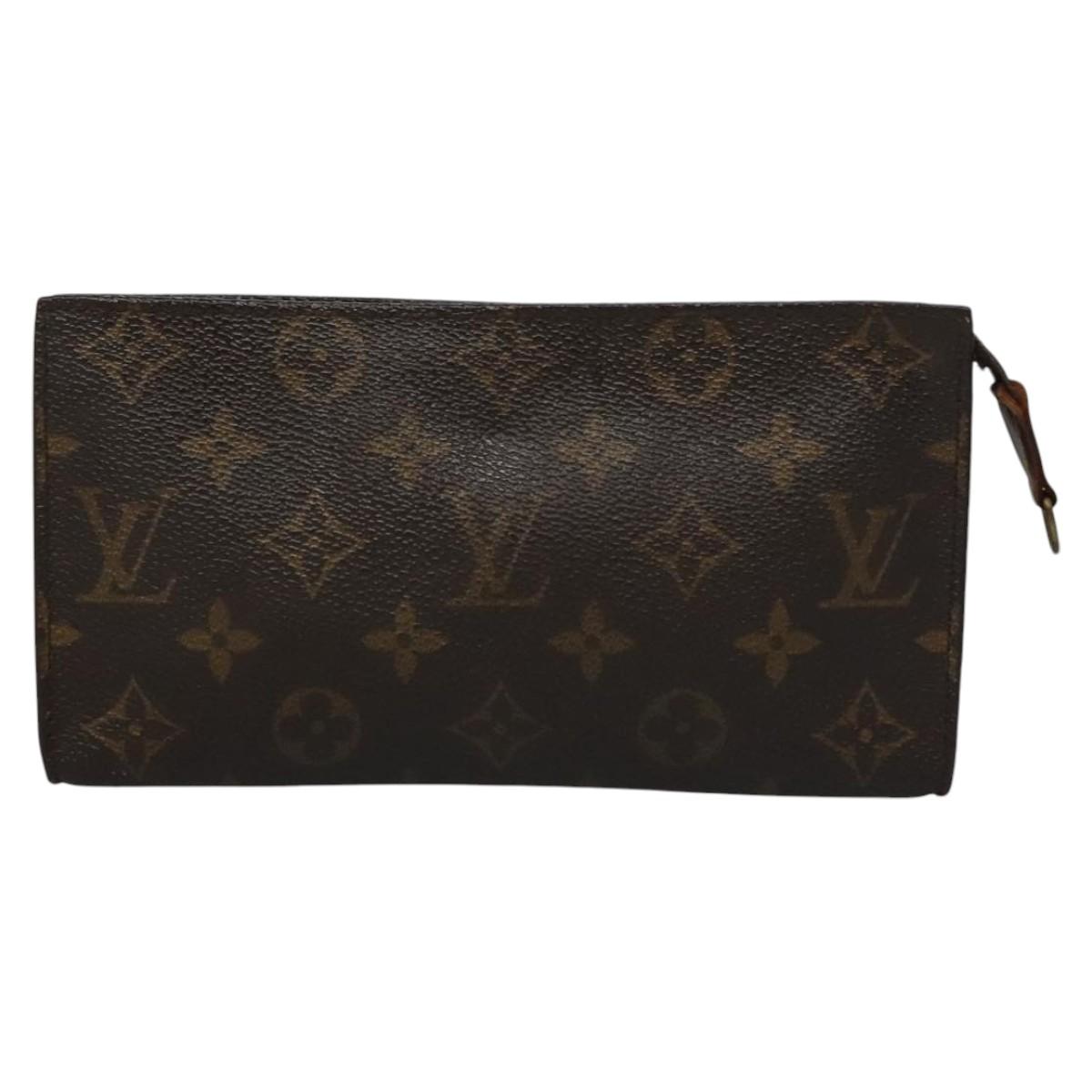 LOUIS VUITTON Monogram Bucket GM Pouch Accessory Pouch LV Auth ti2702