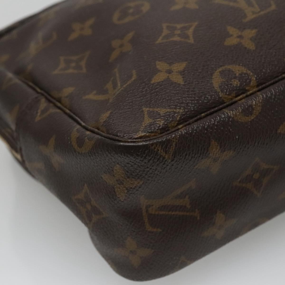 LOUIS VUITTON Monogram Trousse Toilette 28 Clutch Bag M47522 LV Auth ti2706