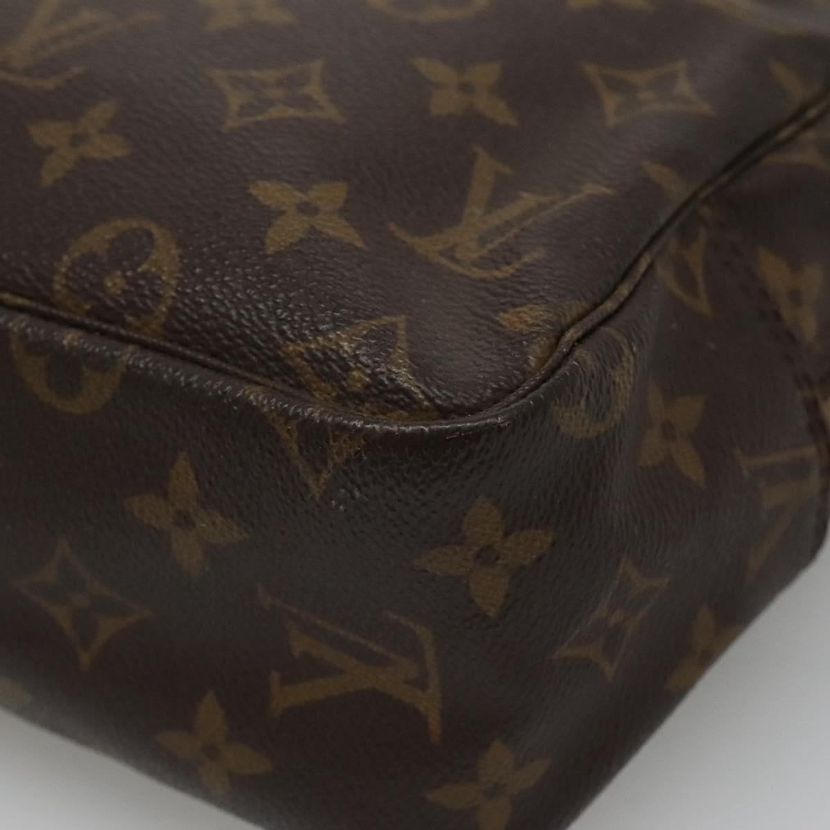 LOUIS VUITTON Monogram Trousse Toilette 28 Clutch Bag M47522 LV Auth ti2706