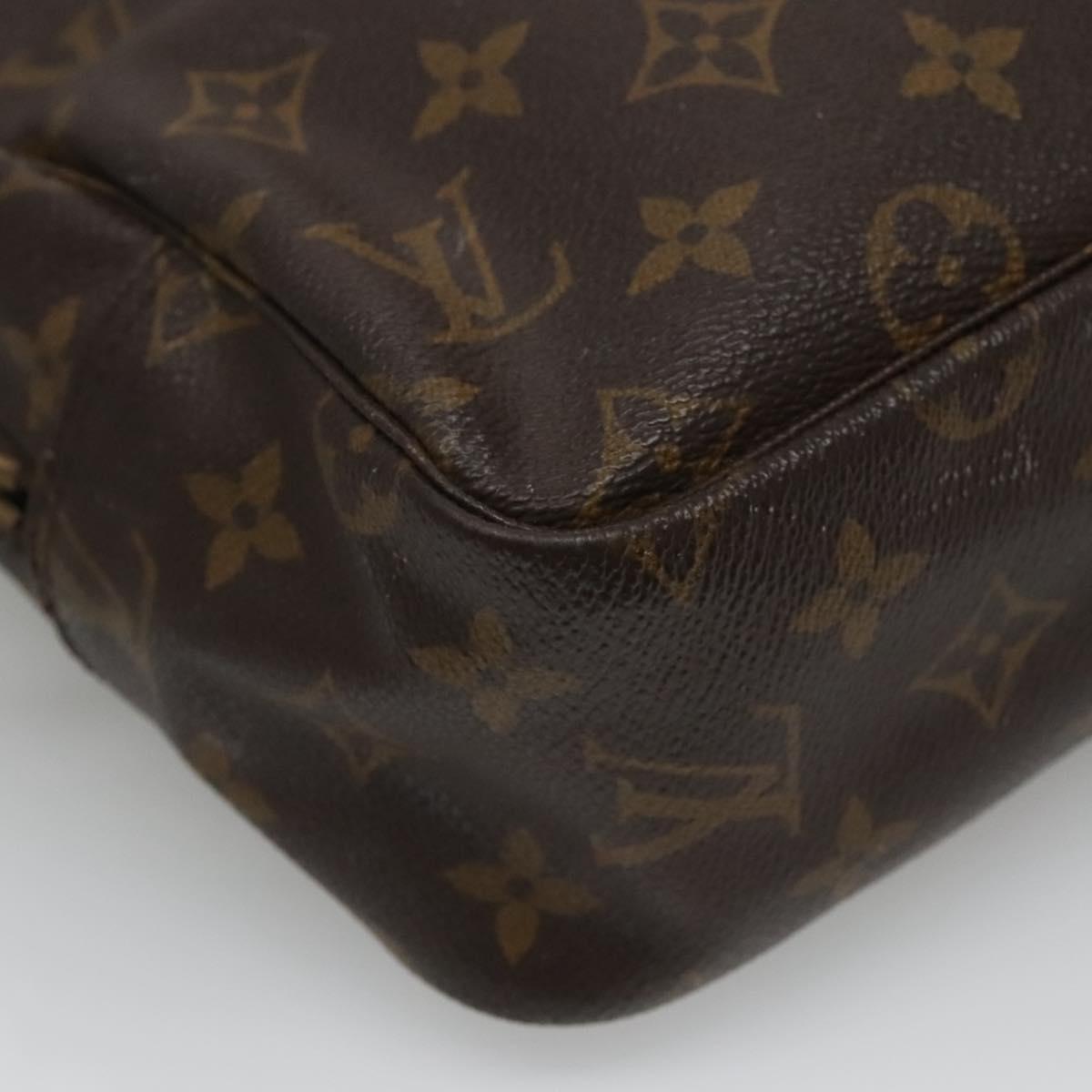 LOUIS VUITTON Monogram Trousse Toilette 28 Clutch Bag M47522 LV Auth ti2706
