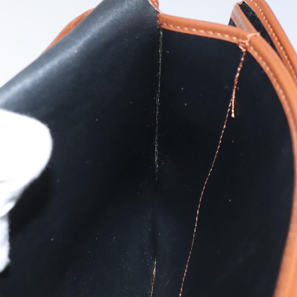 Christian Dior Trotter Canvas Shoulder Bag Black Auth ti2735