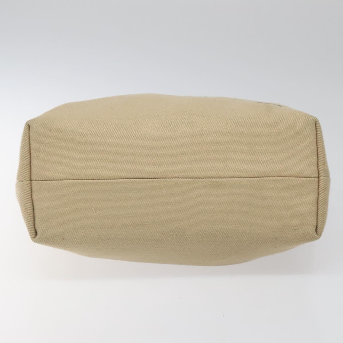 BURBERRY Nova Check Blue Label Tote Bag Canvas Beige Brown Auth ti2741