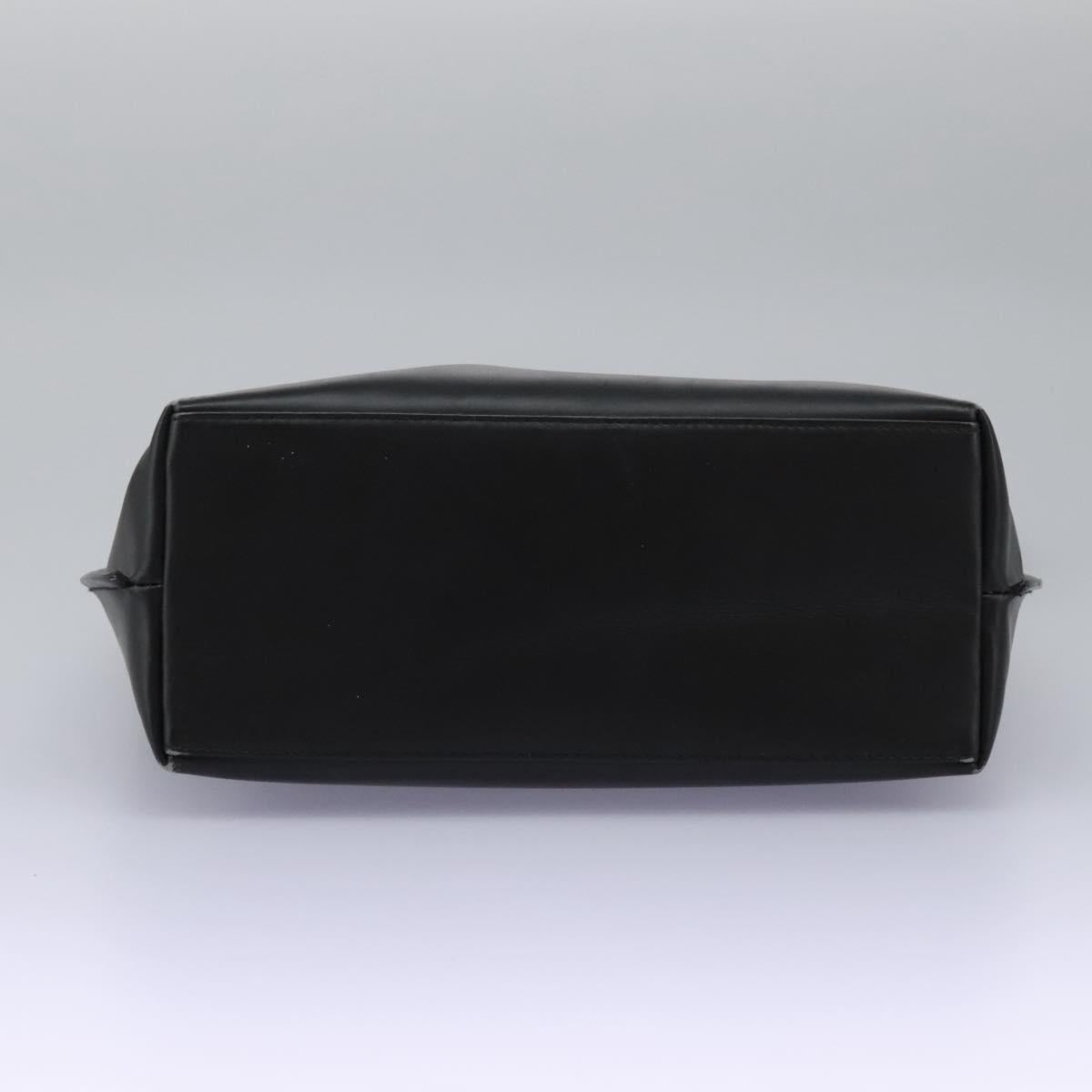 GUCCI Shoulder Bag Leather Black Auth ti2752