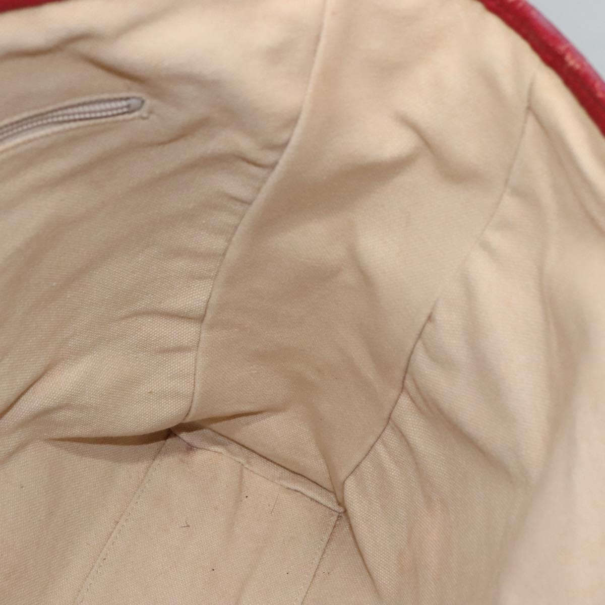 Burberrys Nova Check Blue Label Tote Bag Wool Beige Auth ti2789