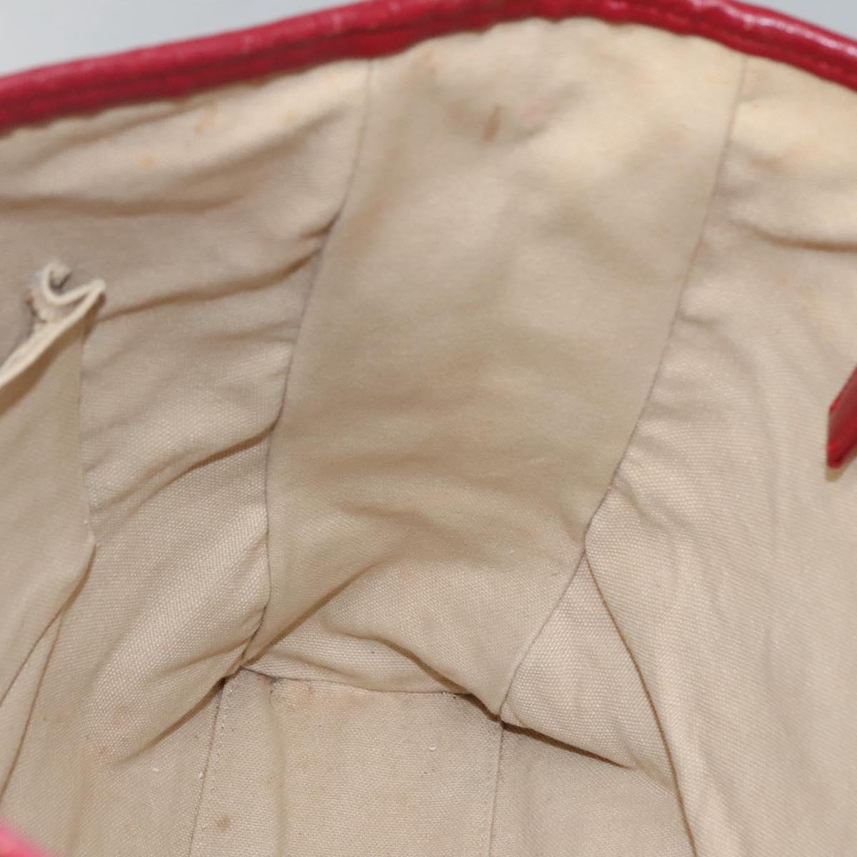 Burberrys Nova Check Blue Label Tote Bag Wool Beige Auth ti2789