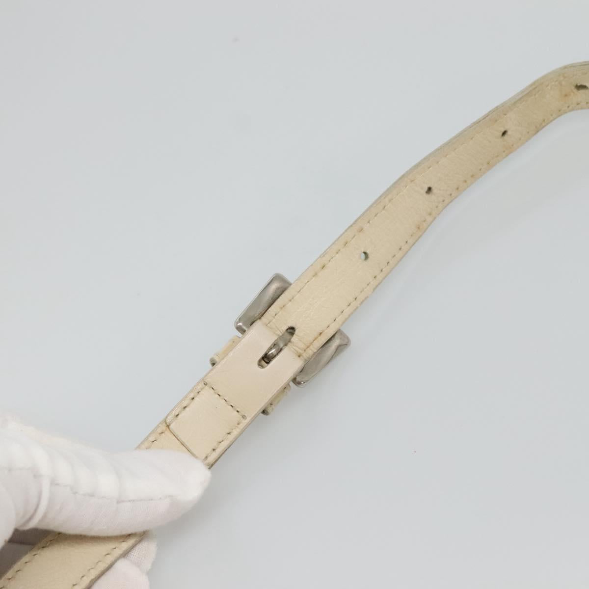 BURBERRY Nova Check Blue Label Shoulder Bag Canvas Red Auth ti2797