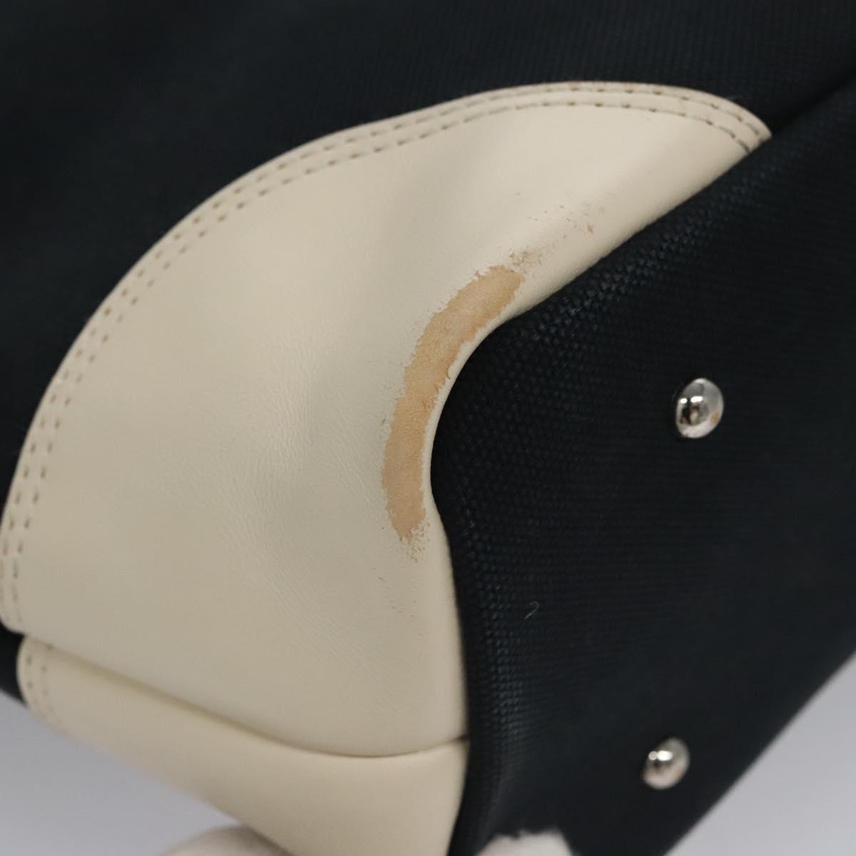 BURBERRY Tote Bag Canvas Navy Auth ti2798